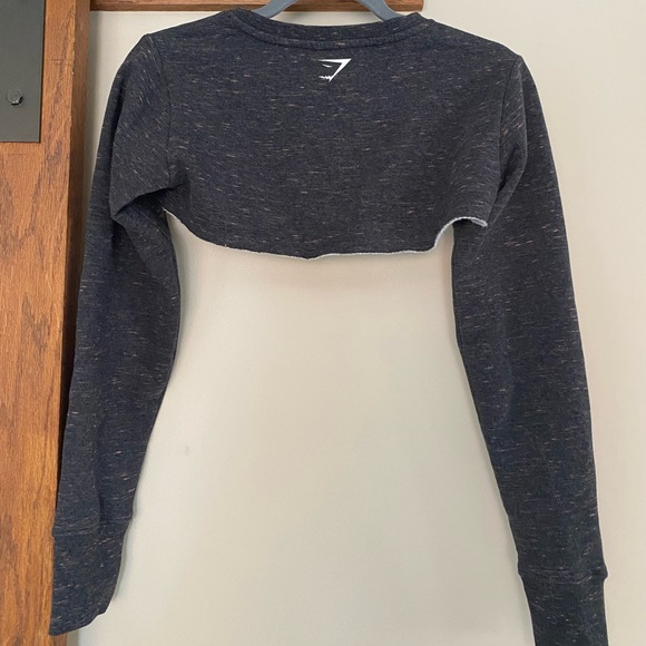 Gymshark bolero shrug crop sweatshirt top XS - Picture 5 of 5